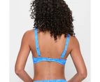 Target Resort Jacquard Underwire Bikini Swim Top