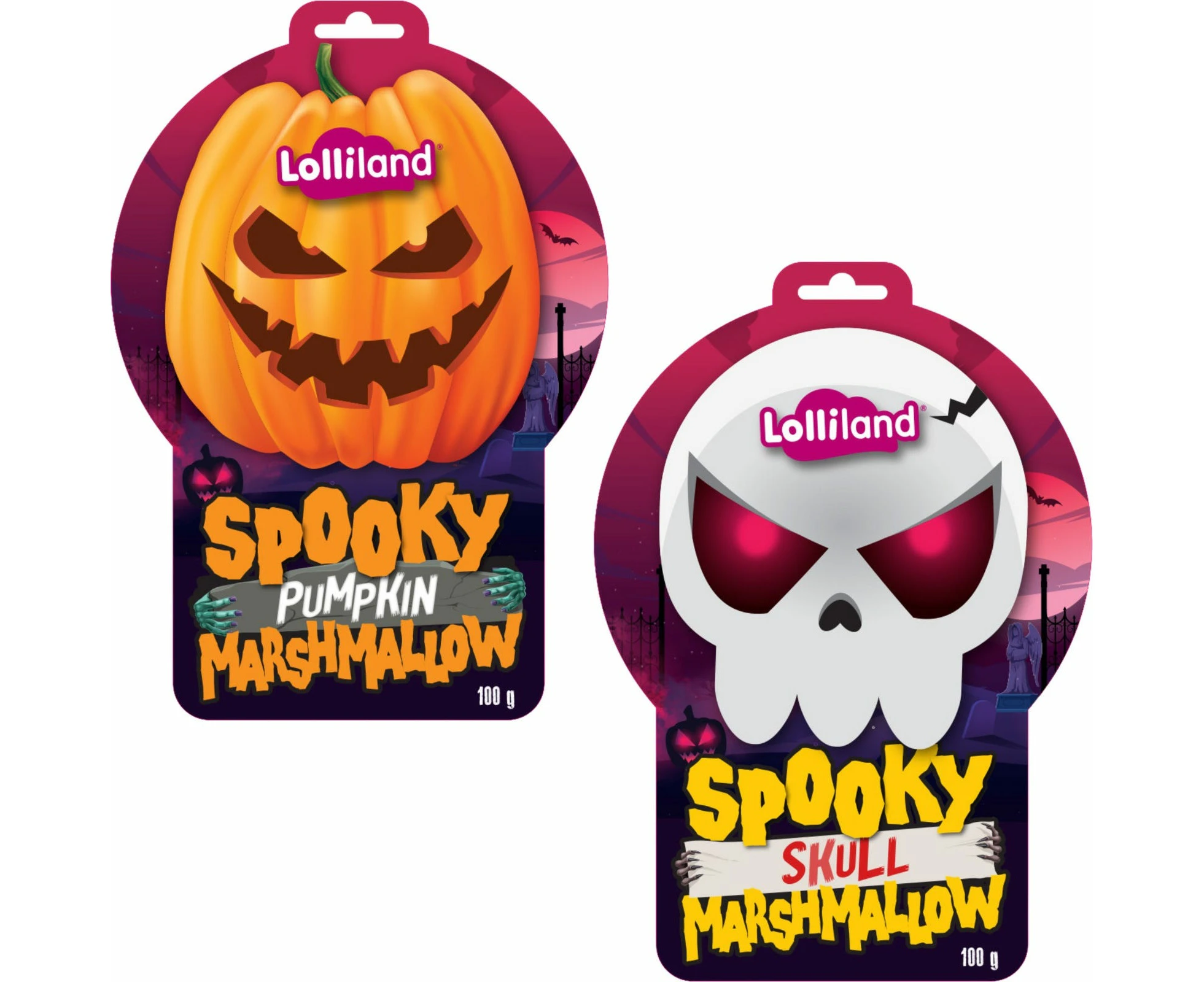 Spooky Halloween Marshmallows 100g (1 Only)