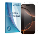 [3 Pack] MEZON Apple iPhone 16 Pro Max (6.9") Anti-Glare Matte Screen Protector Film – Case Friendly, Shock Absorption (iPhone 16 Pro Max, Matte)