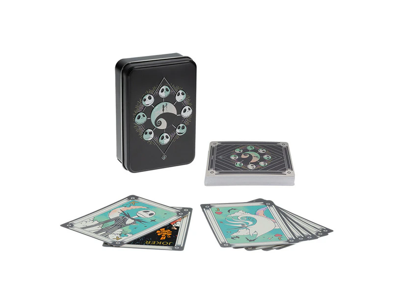 Disney - The Nightmare Before Christmas Playing Cards with Tin