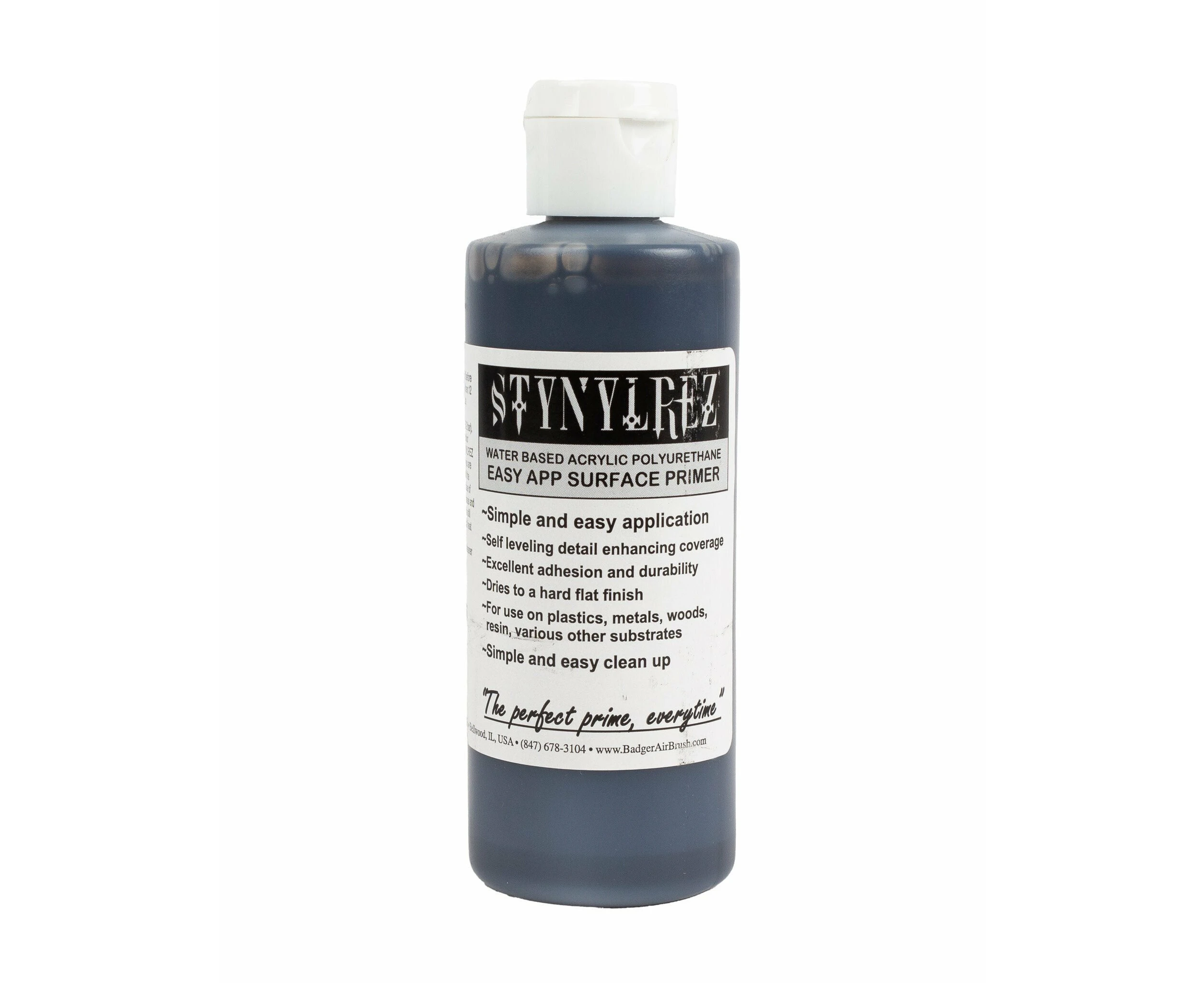 Badger Stynylrez 4Oz / 120Ml Black GlossPrimer