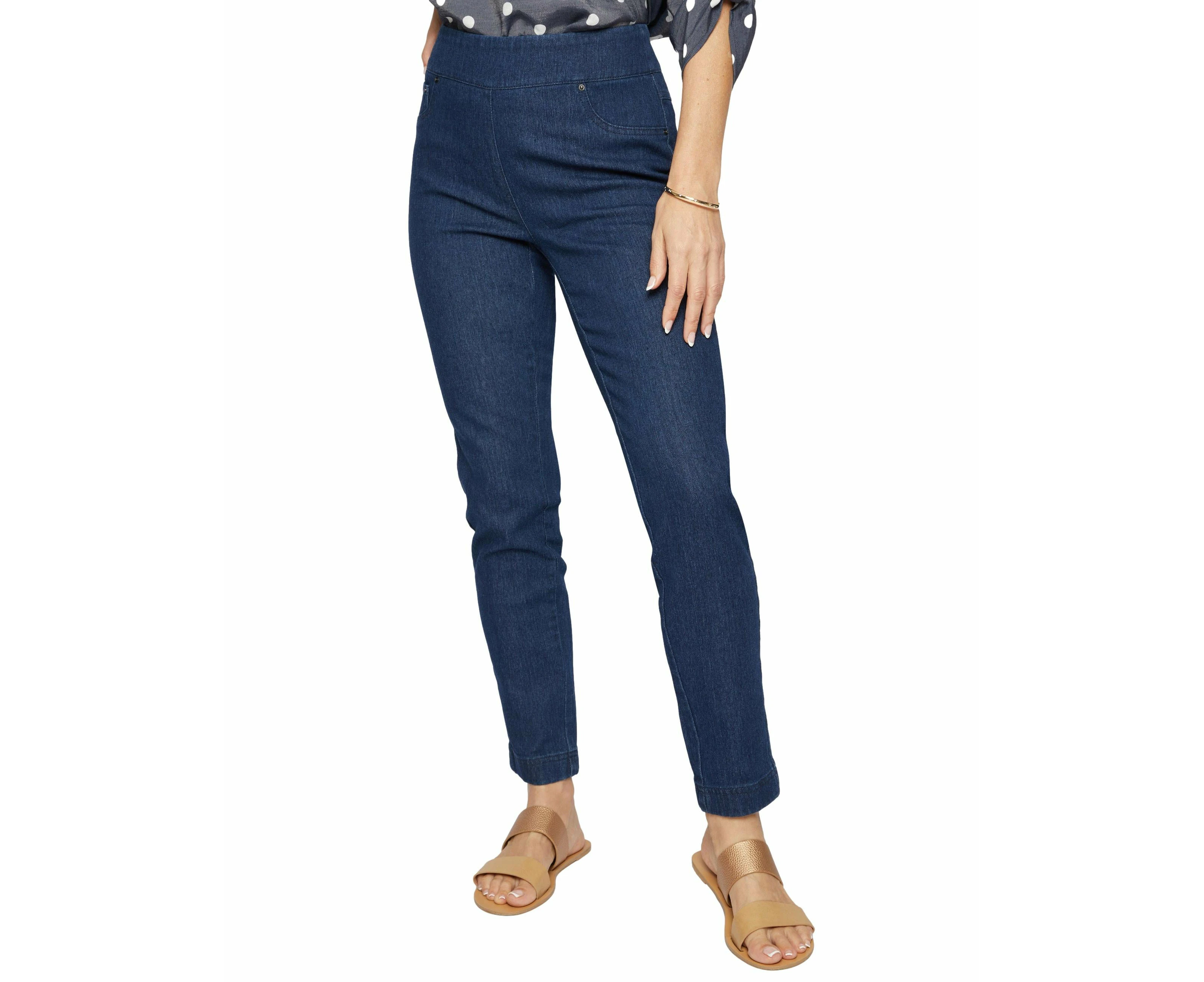 Millers - Womens - Jeans / Denim Pants - Winter - Blue Cotton - Skinny / Slim - Dark Wash - High Waisted - Full Length - Office Wear - Work Clothes