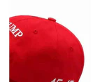 Hot Trump 2024 Maga Red Hat 45 47 Baseball Cap Make America Great Again