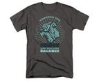 Star Wars The Mandalorian Mens You Will Find Balance Grogu T-Shirt (Charcoal) - TV2949