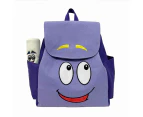 Dora Explorer Backpack Rescue Bag With Map Toys Purple Kids Girl Boys Gift Canvas style