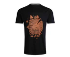 Weird Fish Mens Woodsman Screenprint Eco Friendly T-Shirt (Black) - WF350