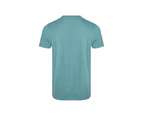 Weird Fish Mens Logo Organic Cotton T-Shirt (Mineral Blue) - WF310