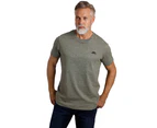 Weird Fish Mens Logo Organic Cotton T-Shirt (Olive Green) - WF310