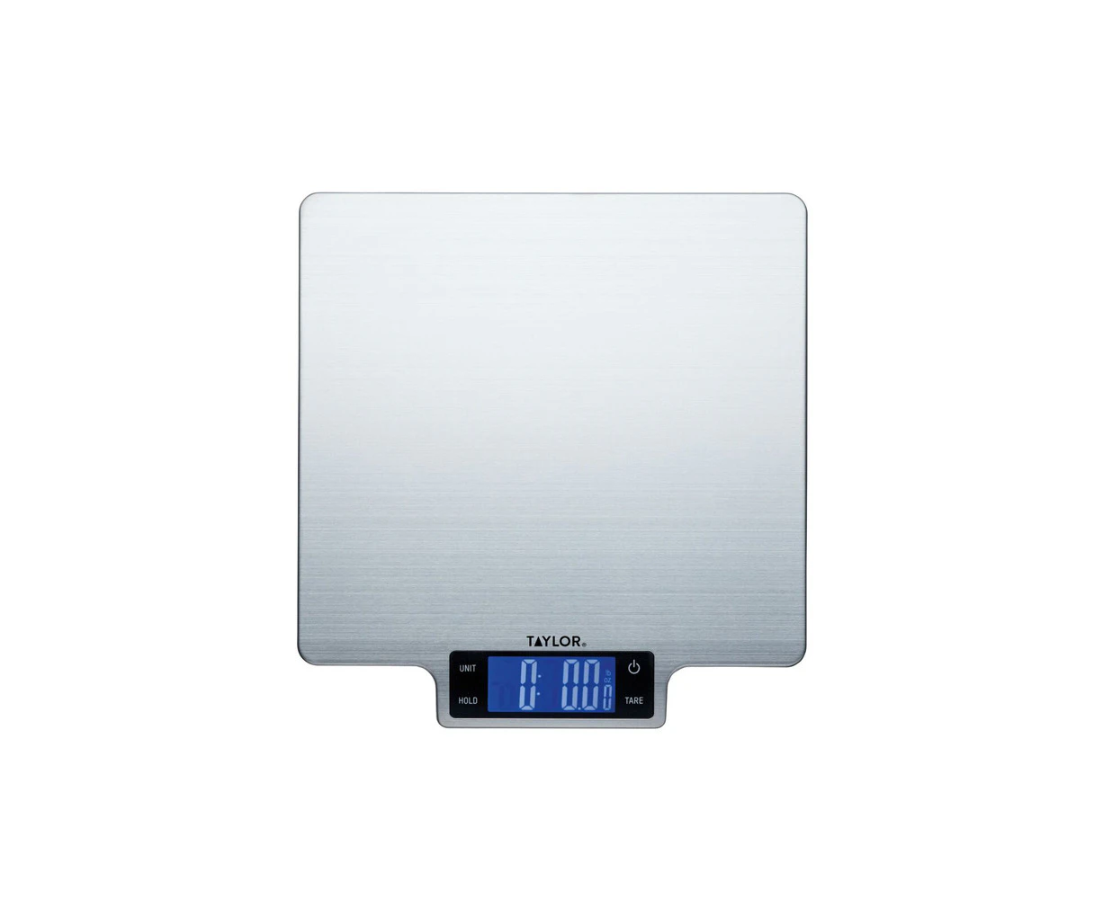 Taylor S/S Digital Weighing Food Measure Kitchen Scale Large Platform 10kg