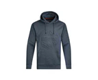 Weird Fish Mens Perranporth Grindle Embossed Hoodie (Navy) - WF293