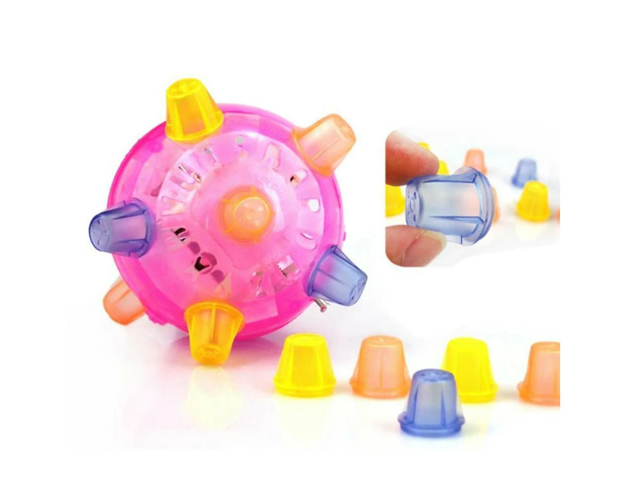 Interactive Toy Jumping Activation Bal Dog Kids Toys Led Flashing Ball Pet Toys