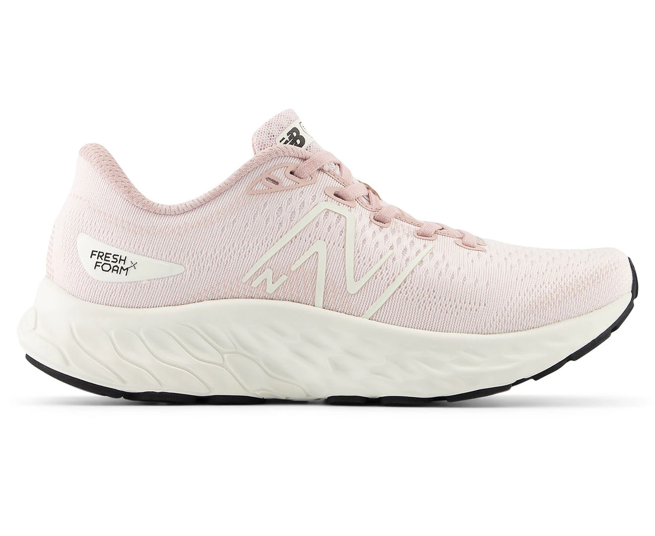 New Balance Women's Fresh Foam X EVOZ ST Wide Fit Running Shoes - Pink Granite