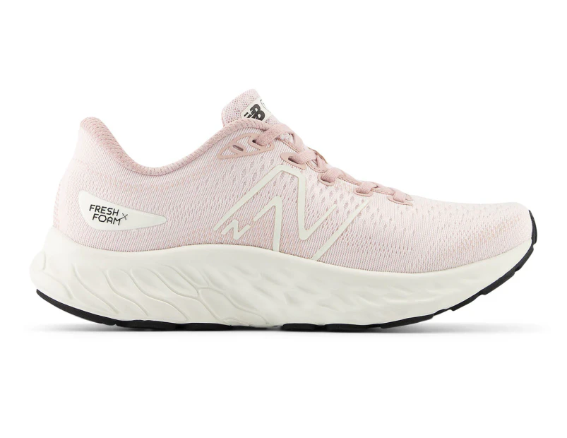 New Balance Women's Fresh Foam X EVOZ ST Wide Fit Running Shoes - Pink Granite