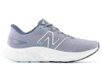 New Balance Women's Fresh Foam X EVOZ ST Wide Fit Running Shoes - Arctic Grey/White