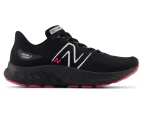 New Balance Women's Fresh Foam X EVOZ v3 Running Shoes - Black/Hi-Pink/Phantom