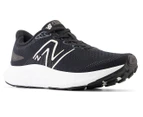 New Balance Women's Fresh Foam X EVOZ ST Wide Fit Running Shoes - Black/Silver Metallic