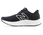 New Balance Women's Fresh Foam X EVOZ ST Wide Fit Running Shoes - Black/Silver Metallic