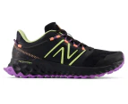 New Balance Women's Fresh Foam Garoé Wide Fit Trail Running Shoes - Black/Phantom/Limelight