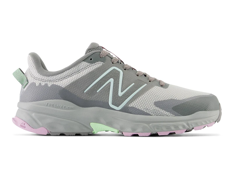 New Balance Women's Fresh Foam 510v6 Trail Running Shoes - Brighton Grey/Harbor Grey/Lilac Cloud