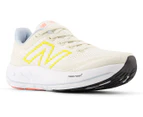 New Balance Women's Fresh Foam X Vongo v6 Running Shoes - Sea Salt/Lemon Zest/Light Chrome Blue