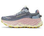 New Balance Women's Fresh Foam More v3 Trail Running Shoes - Arctic Grey/Orb Pink/Tea Tree