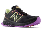 New Balance Women's Fresh Foam Garoé Wide Fit Trail Running Shoes - Black/Phantom/Limelight