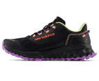 New Balance Women's Fresh Foam Garoé Wide Fit Trail Running Shoes - Black/Phantom/Limelight