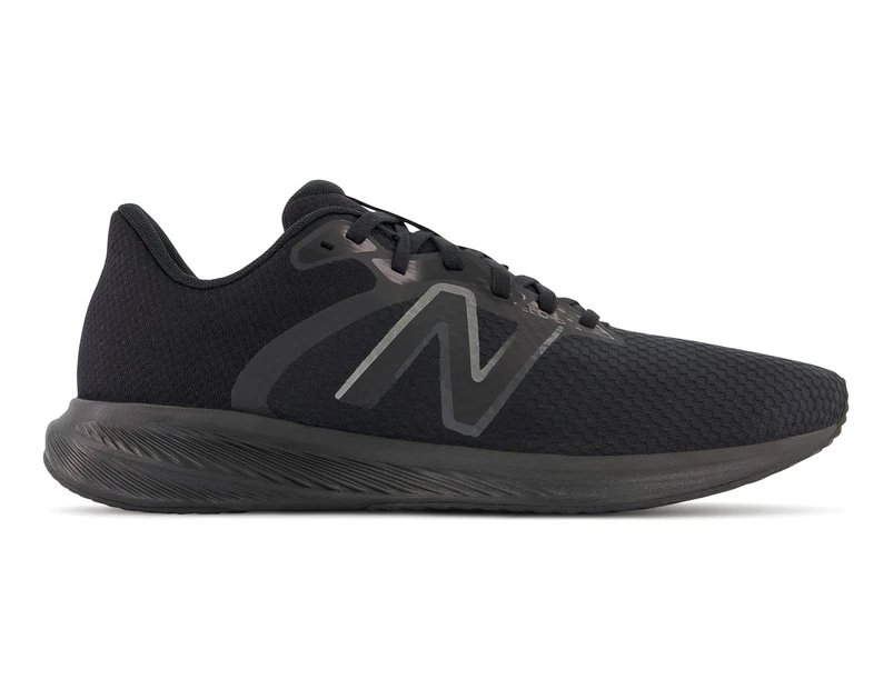 New Balance Men's 413v2 Wide Fit Running Shoes - Black