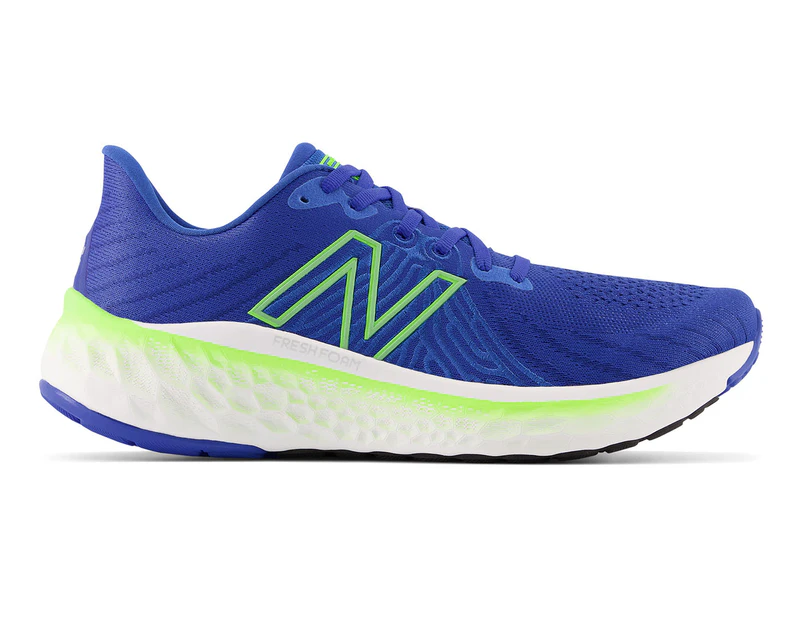 New Balance Men's Fresh Foam X Vongo v5 Running Shoes - Cobalt Blue/Lime