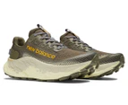 New Balance Men's Fresh Foam X More v3 Trail Running Shoes - Dark Camo/Dark Olivine/Lichen Green