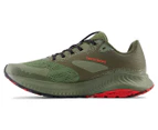 New Balance Men's DynaSoft Nitrel v5 Wide Fit Trail Running Shoes - Khaki/Red