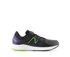 New Balance Kids' Fresh Foam 76T V1 Running Shoes - Black/Lime/Blue