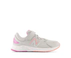 New Balance Girls' Fresh Foam 76T V1 Running Shoes - Brighton Grey/Pink