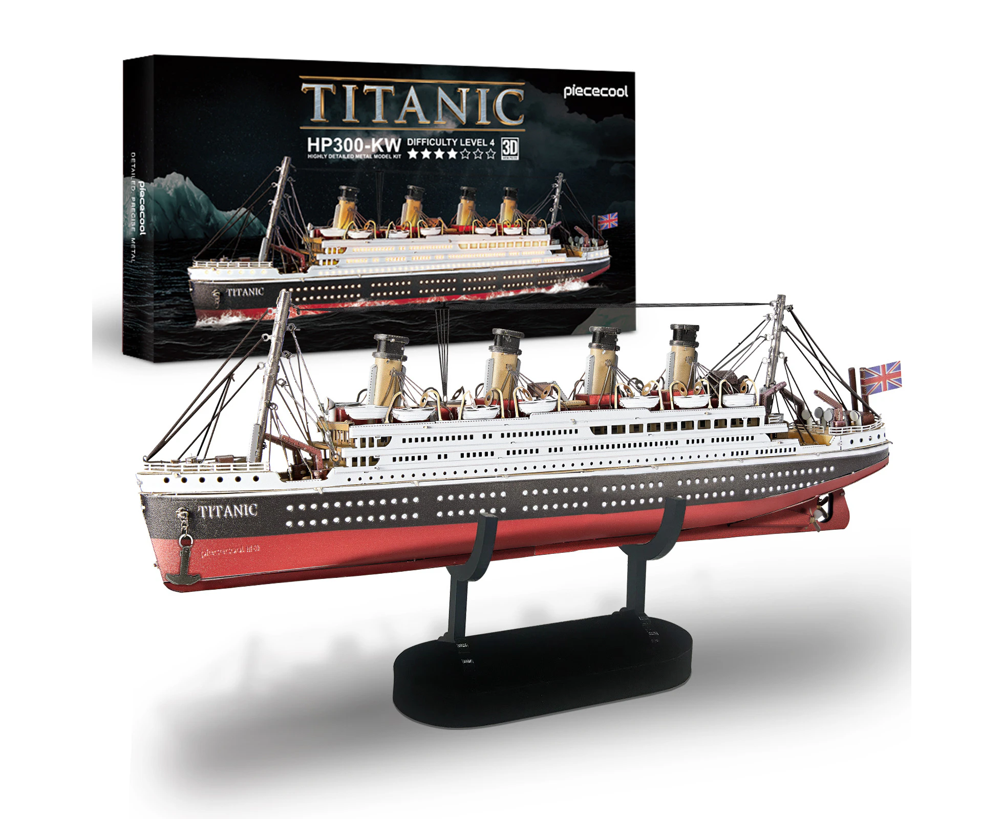 Titanic Metal Ship Model Building Kits, Watercraft Cruise DIY Arts and Crafts