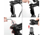 Bicycle Handlebar Fork Stem Extender Riser Head Up Adapter Adjustable 13cm