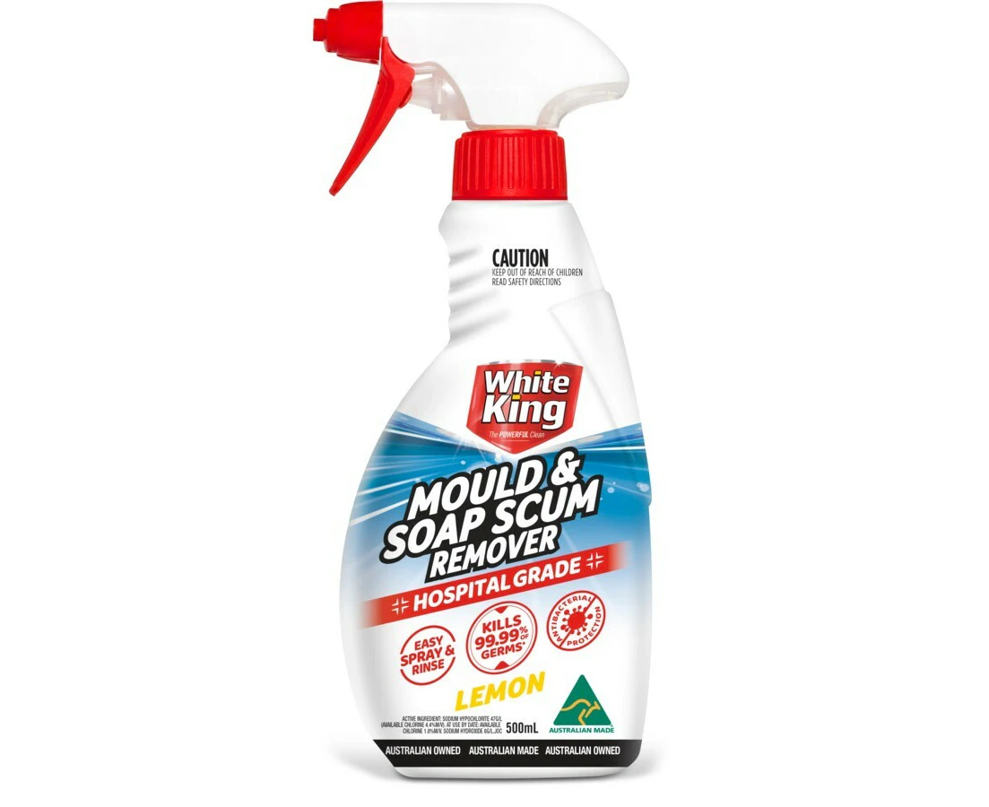 White King Mould & Soap Scum Remover Lemon 500mL