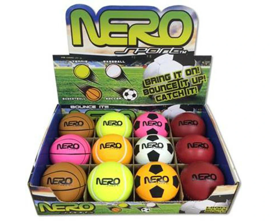 9cm Nero Sports High Bounce Balls