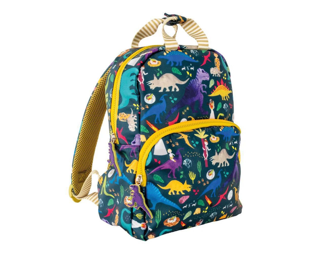 Floss & Rock Kids/Children Backpack Picnic/School Bag 30x24cm Dinosaur 3y+