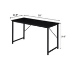 YES4HOMES Computer Desk, Sturdy Home Office Gaming Desk for Laptop, Modern Simple Style Writing Table, Multipurpose Workstation