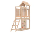 vidaXL Outdoor Playset 52.5x110.5x214 cm Solid Wood Pine