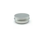 Aluminum Cosmetic Jar 50-200PCS 3Sizes Silver Empty Containers