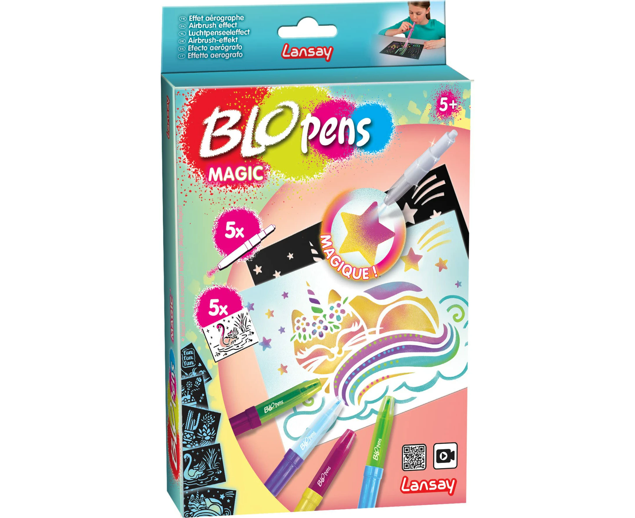 Lansay 23605 Blopens Magic, Multicolored - Perfect Gift for Kids