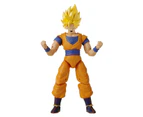 Dragon Ball Dragon Stars Power Up Pack Super Saiyan Goku Anime Figure | 17cm Articulated Goku Figure With Accessories | Bandai Dragon Stars Action Figures