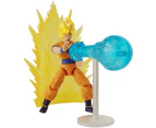 Dragon Ball Dragon Stars Power Up Pack Super Saiyan Goku Anime Figure | 17cm Articulated Goku Figure With Accessories | Bandai Dragon Stars Action Figures