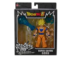 Dragon Ball Dragon Stars Power Up Pack Super Saiyan Goku Anime Figure | 17cm Articulated Goku Figure With Accessories | Bandai Dragon Stars Action Figures