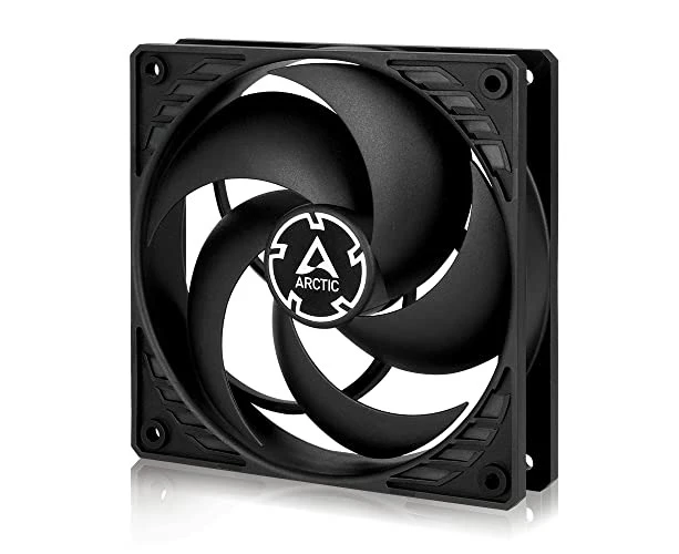 ARCTIC P12 PWM - PC Fan, 120mm Fan, PC Case Fan with PWM, Pressure-optimised, quiet motor, Computer, Fan Speed: 200-1800 rpm (0 rpm <5%) - Black