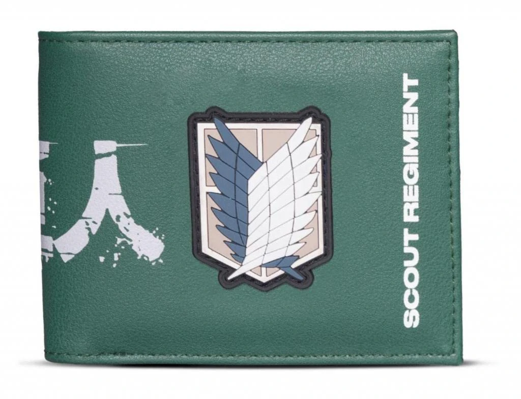 Difuzed Attack ON Titan - Scout Regiment - Portefeuille à 2 Volets