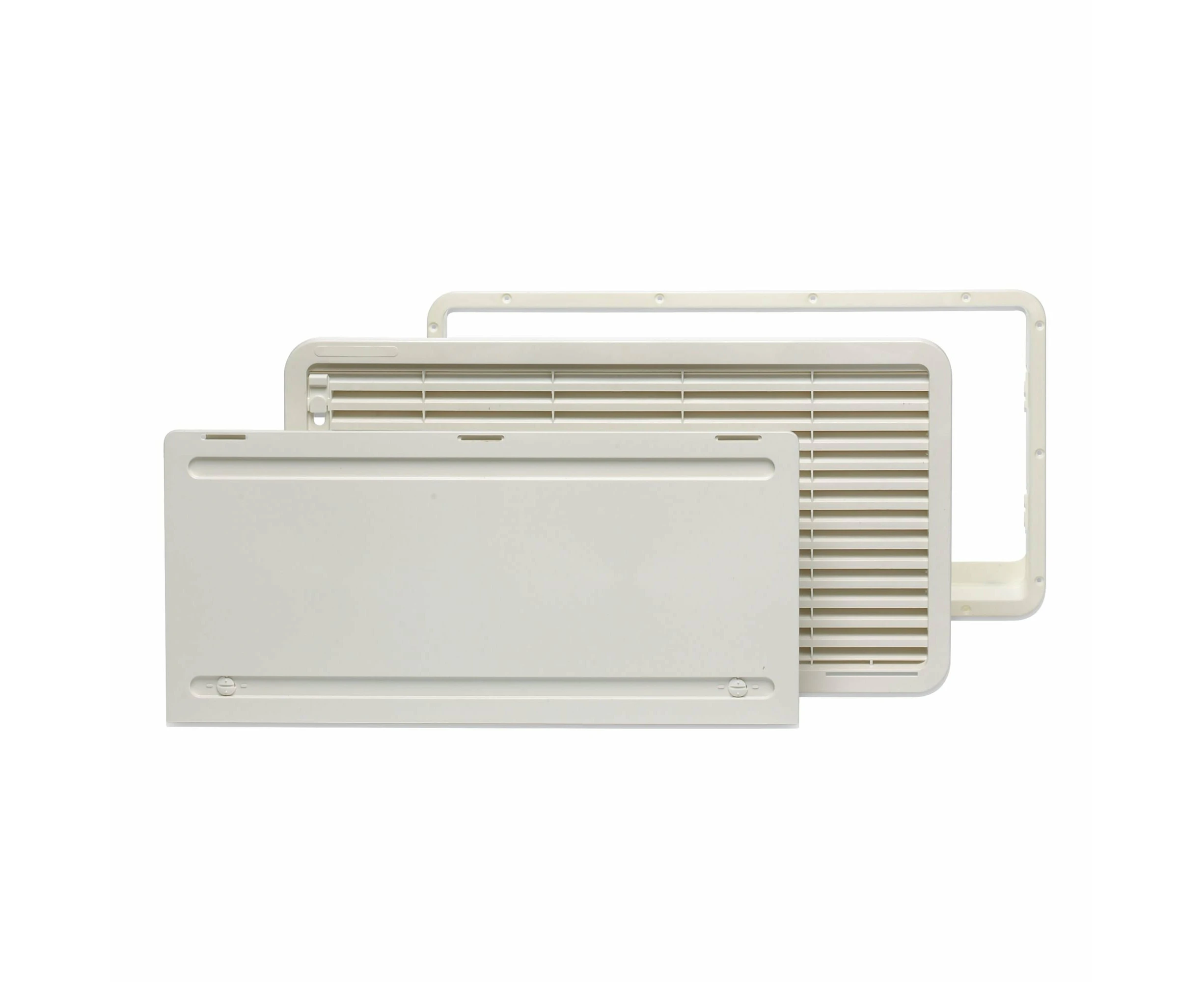 Dometic LS300 Fridge Ventilation Grill with Winter Cover, White