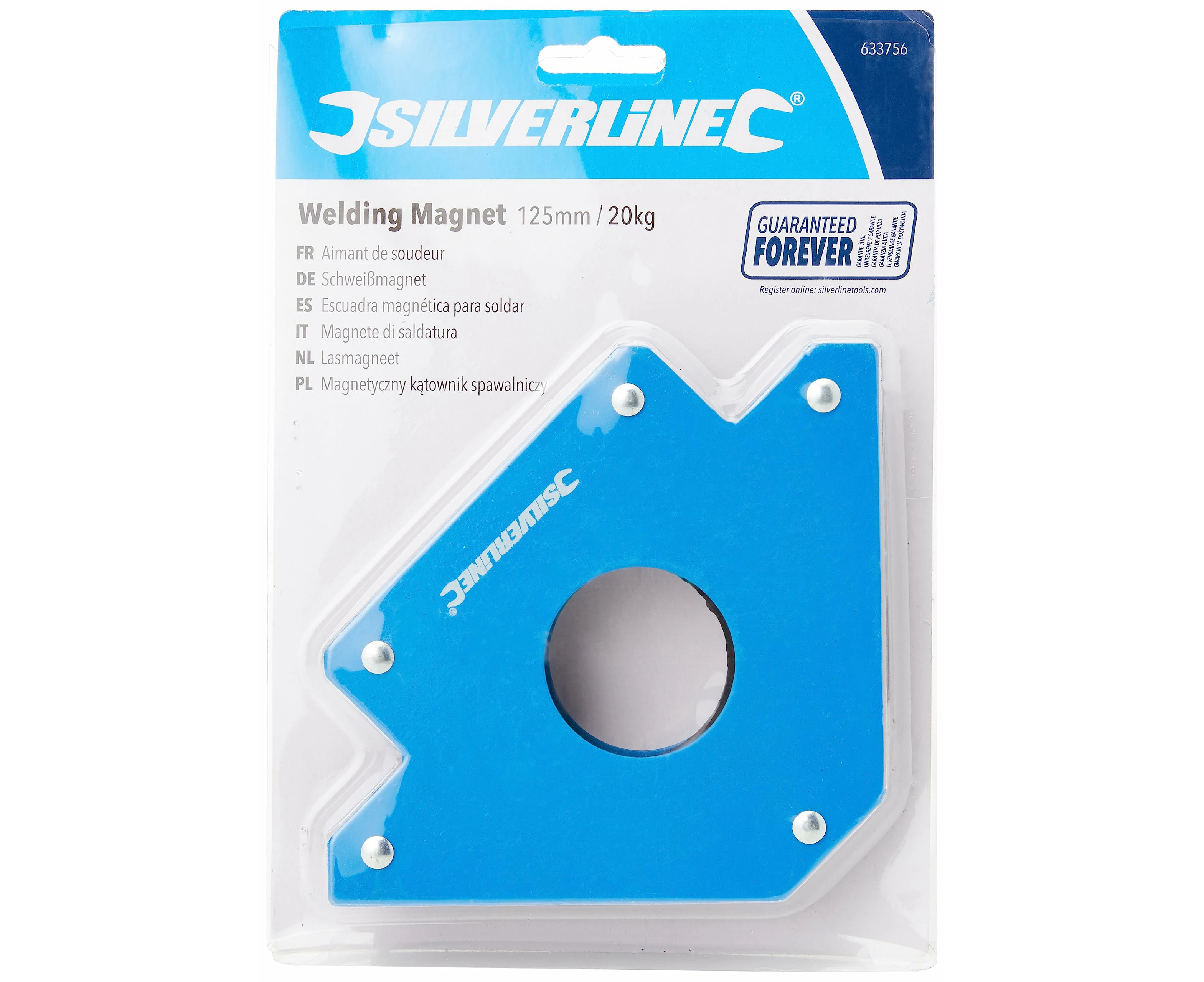 Silverline Welding Magnet 125mm / 20kg (633756)