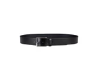 HUGO Men's Giaspo Leather Belt - Black